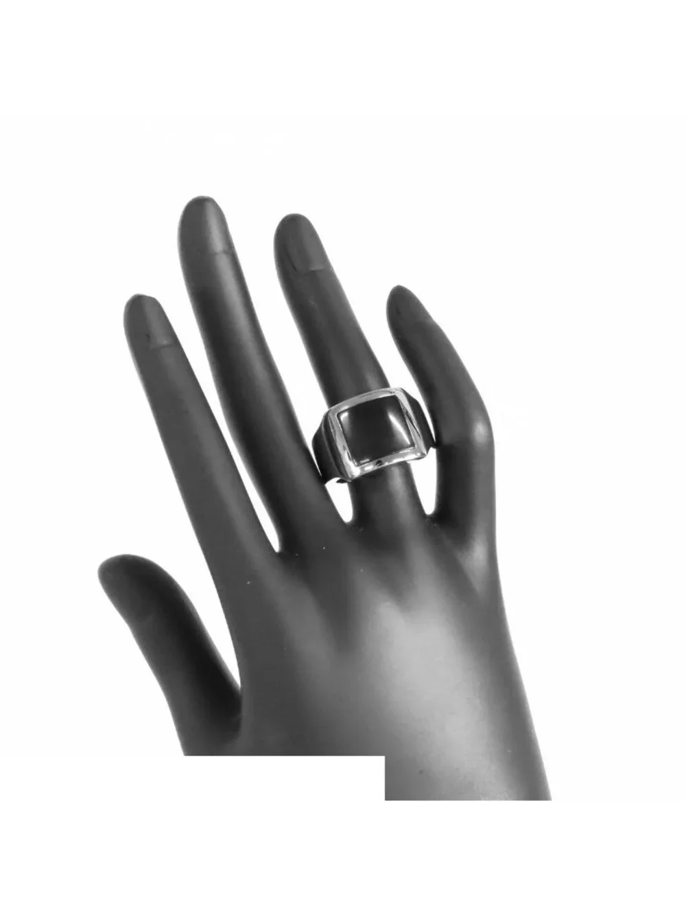 Cartier Santos Dumont Ring White Gold 18K Hawkseye